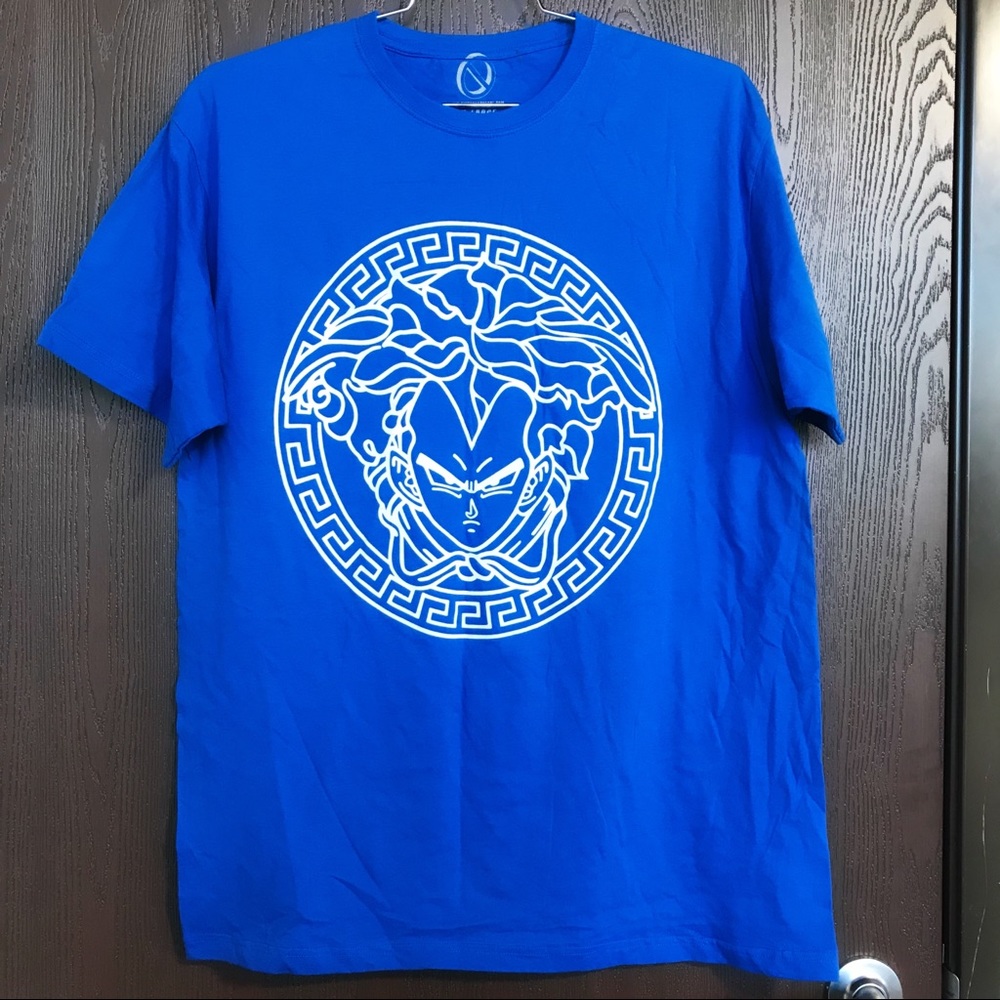 VEGETA VERSACE DBZ AINTNOBODYCOOL ANIME T SHIRT